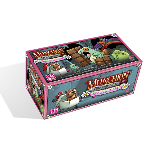 MUNCHKIN DUNGEON CUTE AS A BUTTON