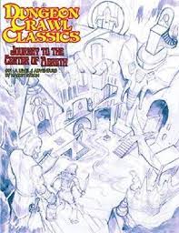 DUNGEON CRAWL CLASSICS: #91 JOURNEY TO THE CENTER AERETH SKETCH COVER
