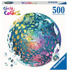 CIRCLE OF COLORS OCEAN 500 PC PUZZLE