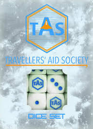 TRAVELLER'S AID SOCIETY DICE