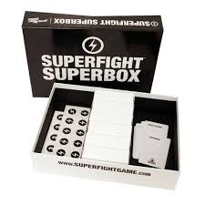 Superfight Card shop Game (plus Superbox and 4 Expansions)