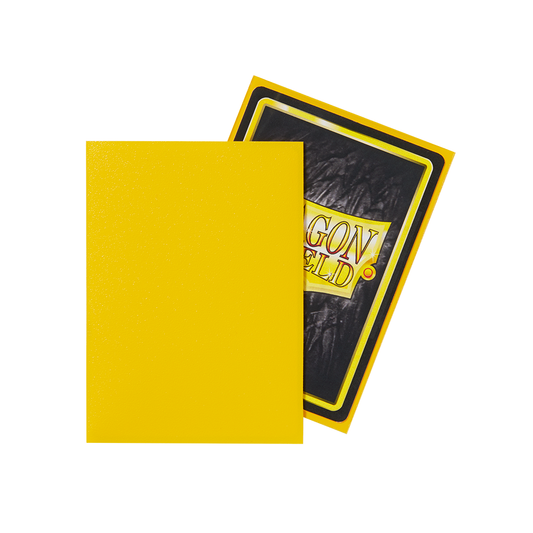 DRAGON SHIELD: MATTE SLEEVES YELLOW