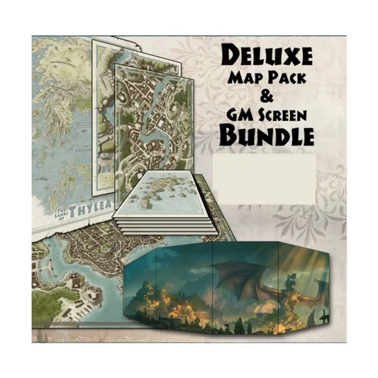 ODYSSEY OF THE DRAGONLORDS GM SCREEN/MAP BUNDLE