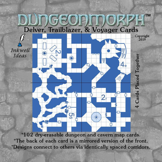 DUNGEONMORPH CARDS DELVER TRAILBLAZER VOYAGER