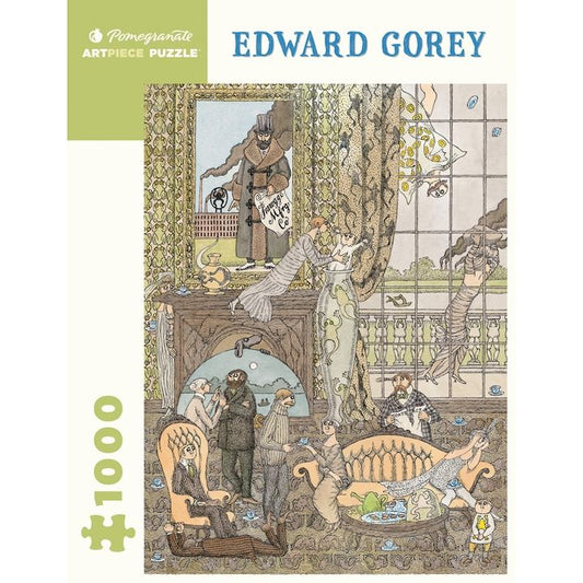 Edward Gorey: Frawgge Mfrg. Co. 1000-piece Jigsaw Puzzle