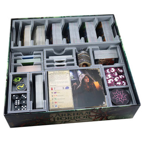 ARKHAM HORROR 3E FOLDED SPACE INSERT BOX ORGANIZER