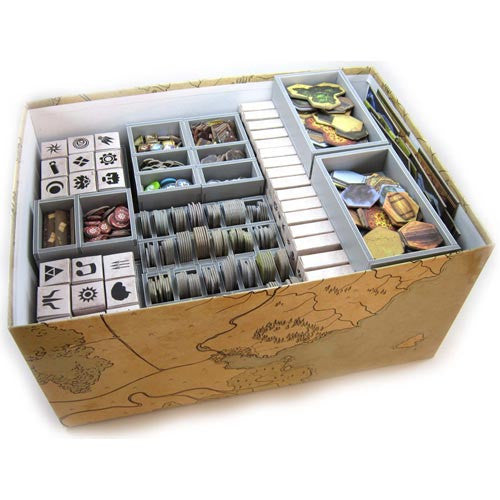 GLOOMHAVEN FOLDED SPACE INSERT BOX ORGANIZER