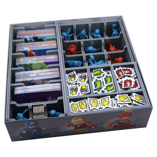 MARVEL UNITED FOLDED SPACE BOX ORGANIZER INSERT