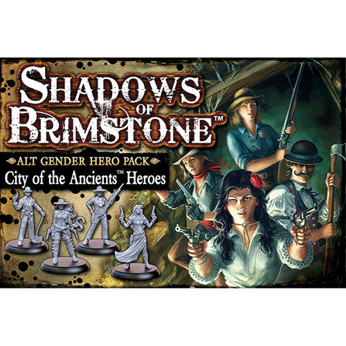 SHADOWS OF BRIMSTONE: ALTERNATE GENDER HERO PACK- CITY OF THE ANCIENTS