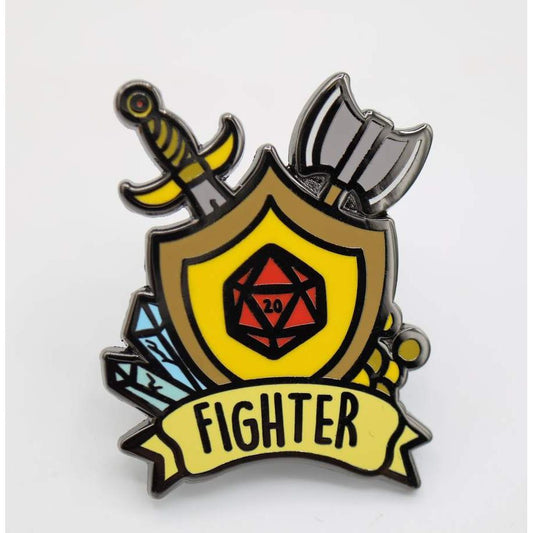 BANNER CLASS PIN : FIGHTER