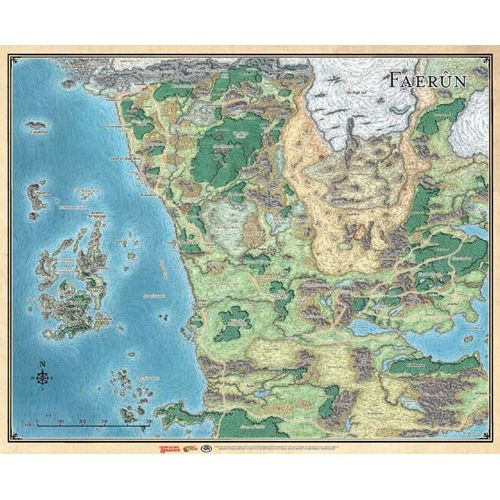 FAERUN VINYL GAME MAT 23X28