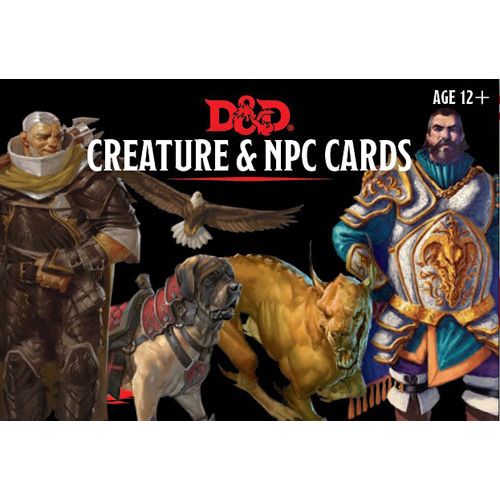 D&D CREATURE & NPC CARDS
