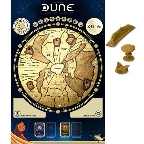 DUNE GAME MAT
