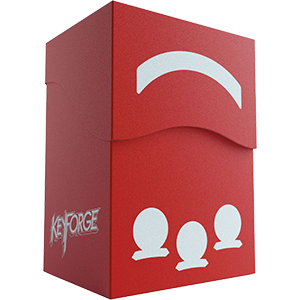 KEYFORGE: GEMINI DECK BOX- RED