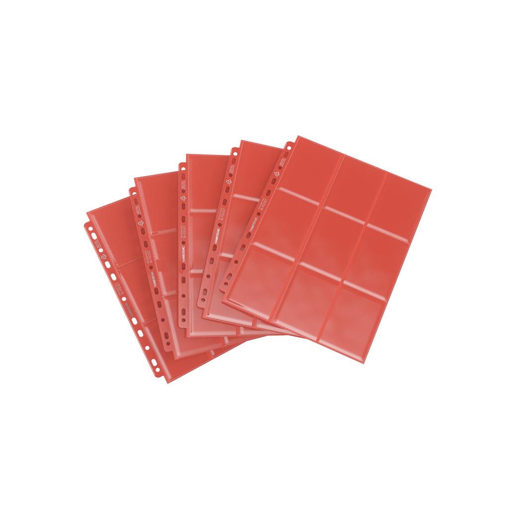 Sideloading 18-Pocket Pages Red
