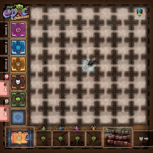 TINY EPIC DUNGEONS GAME MAT