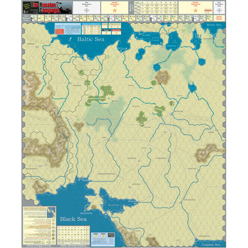 THE RUSSIAN CAMPAIGN MAP SET