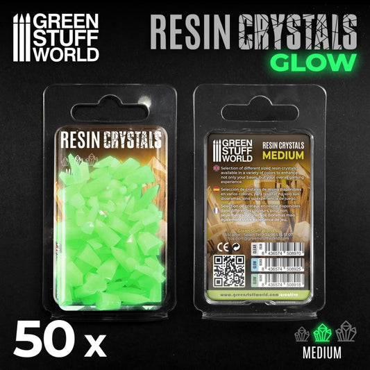 RESIN CRYSTALS GLOW