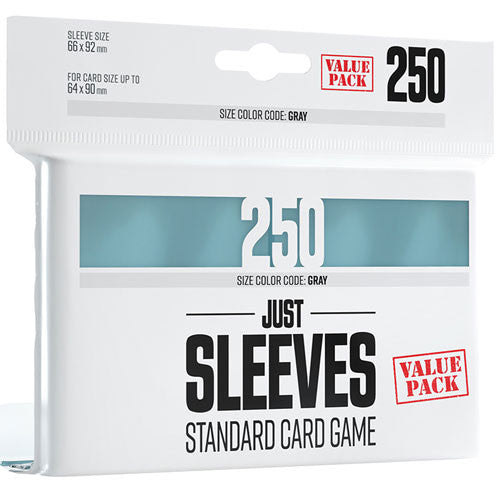 GAMEGENIC STANDARD CARD GAME 250 SLEEVES VALUE PACK