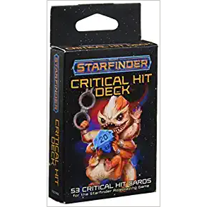 STARFINDER CRITICAL HIT DECK