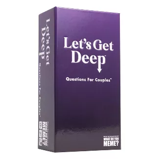 LET'S GET DEEP: QUESTIONS FOR COUPLES