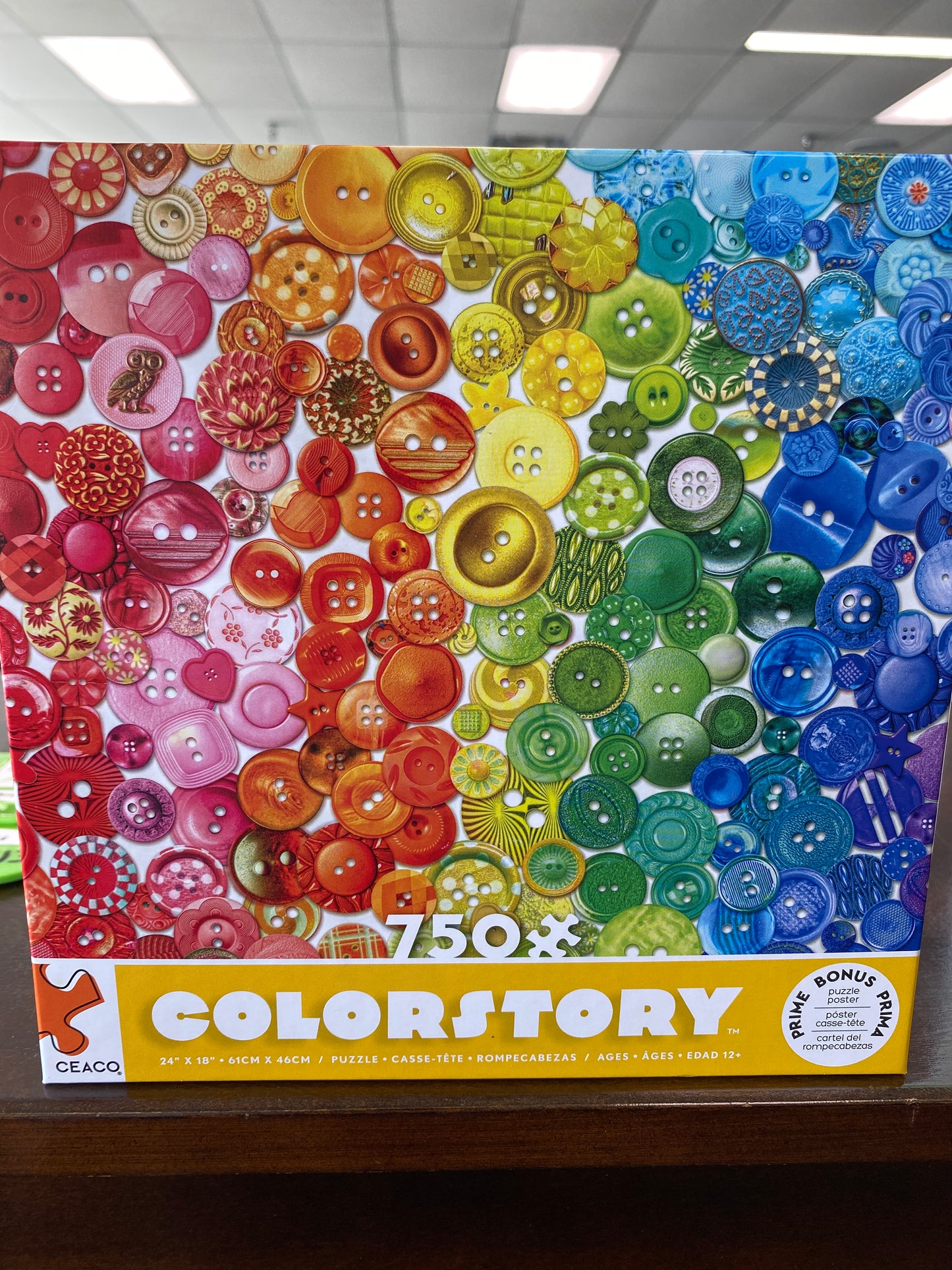 COLOR STORY 750PC BUTTONS