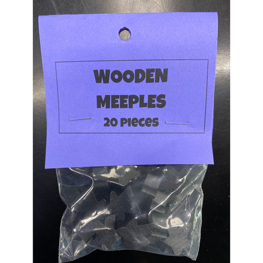 G&S BLACK MEEPLE PACK (20)