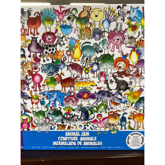 ANIMAL JAM 750PC BLUE