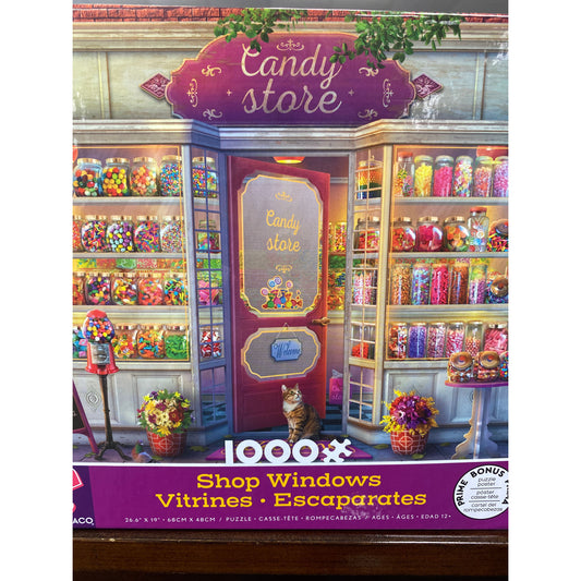SHOP WINDOWS 1000PC CANDY STORE