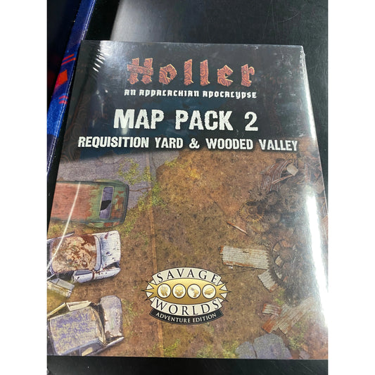 SAVAGE WORLDS HOLLER MAPS 2 REQUISITION YARD & WOODED VALLEY