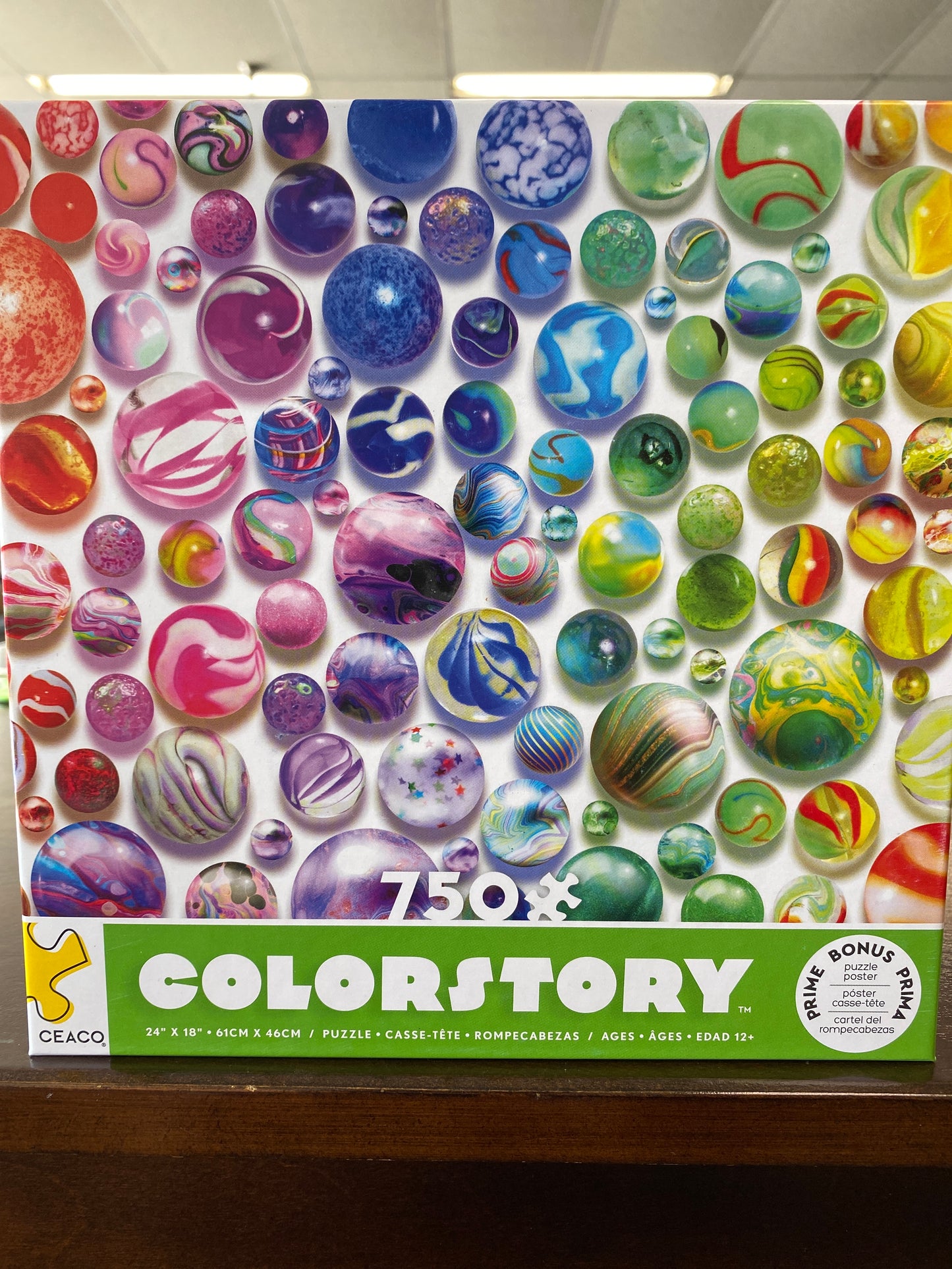 COLOR STORY 750PC MARBLES