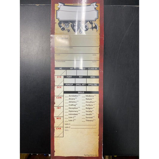 50 CHARACTER PATHTRACKERS