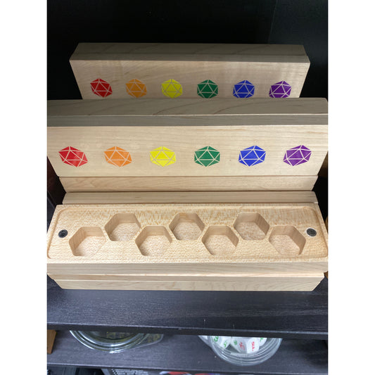 CHROMATIC DICE BOX -RAINBOW