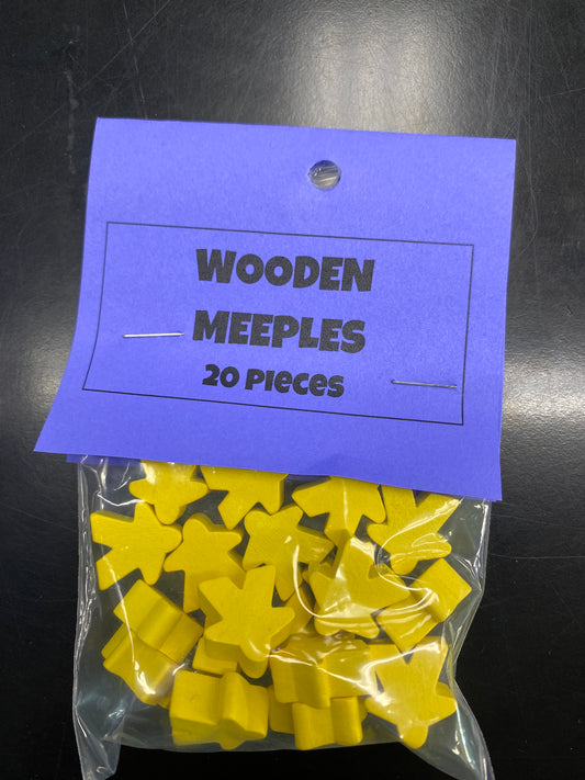 G&S YELLOW MEEPLE PACK (20)
