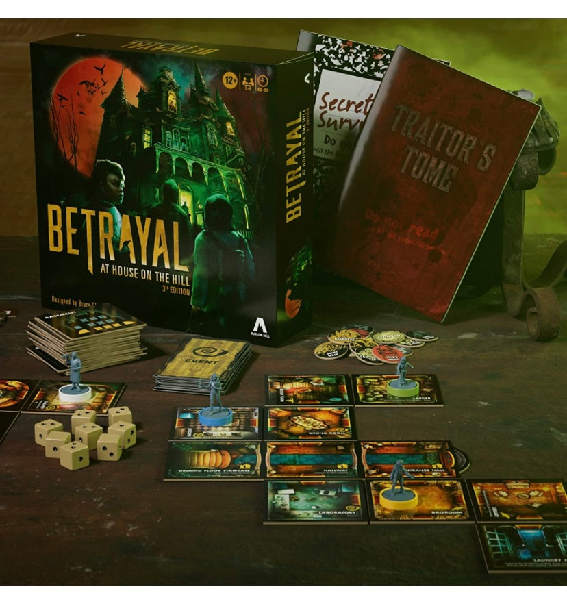 BETRAYAL AT HOUSE ON THE HILL 3rd EDITION