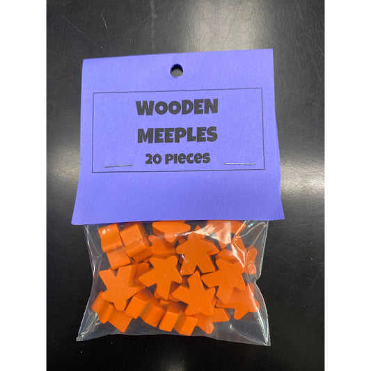 G&S ORANGE MEEPLE PACK (20)
