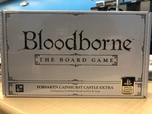 BLOODBORNE THE BOARD GAME FORSAKEN CAINHURST CASTLE EXTRAS