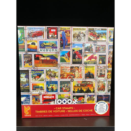 CAR STAMPS 1000PC