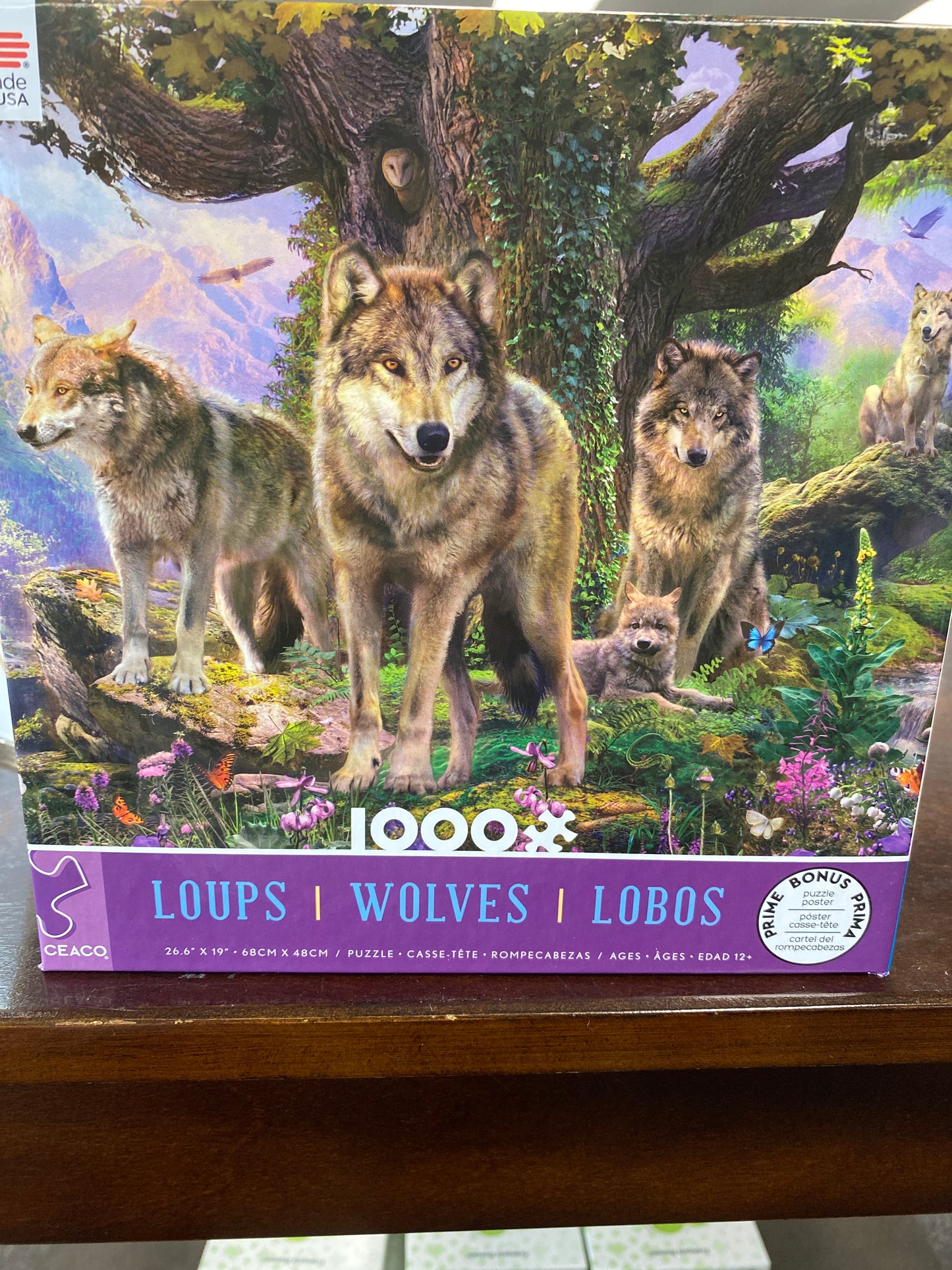 WOLVES 1000PC