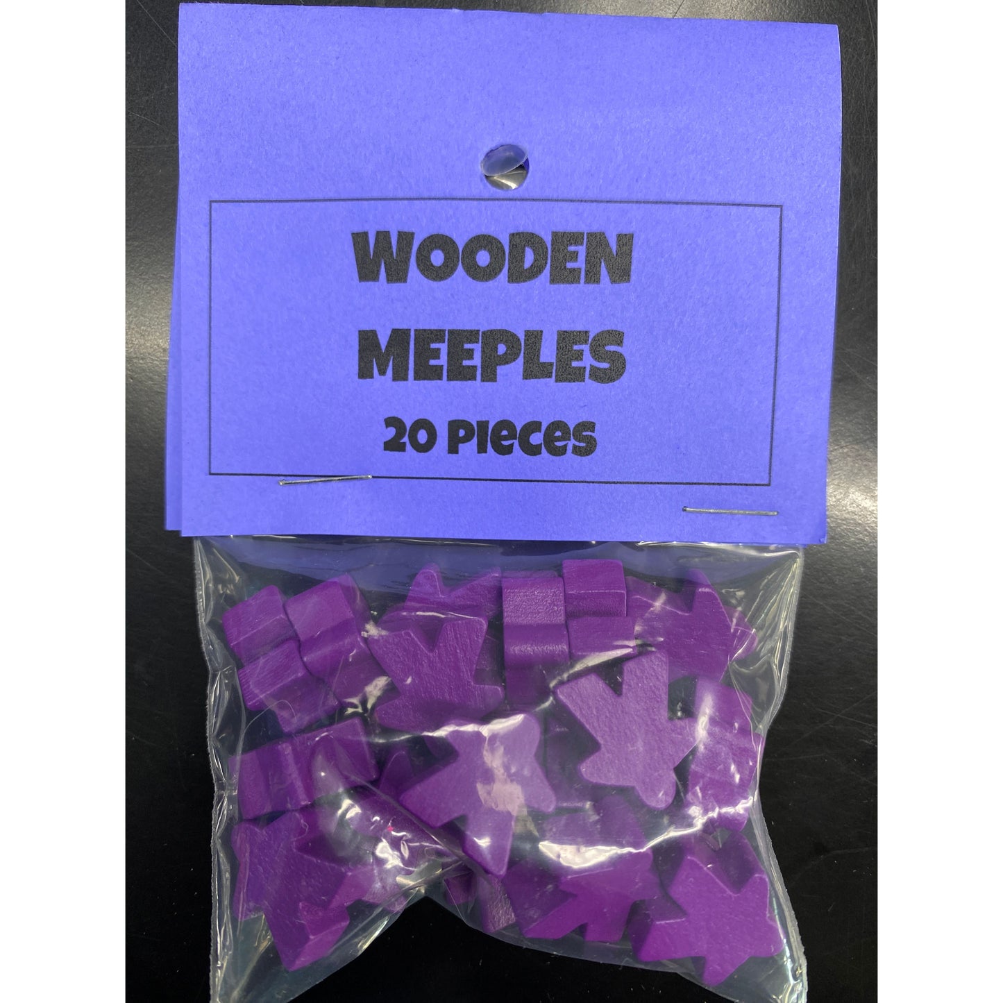 G&S PURPLE MEEPLE PACK (20)