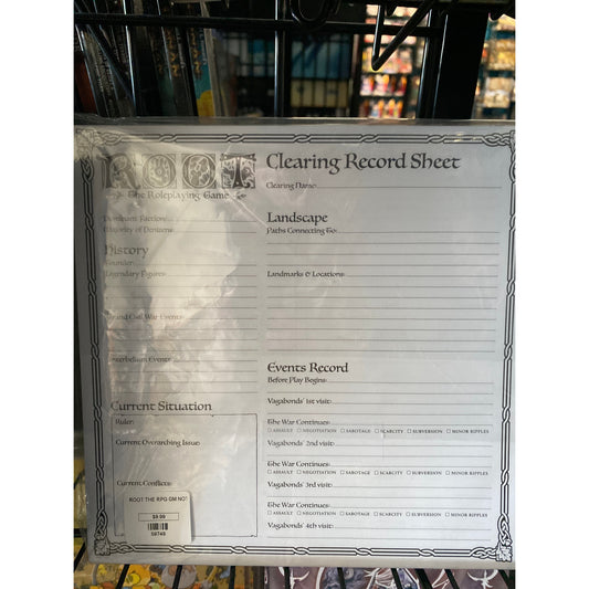 ROOT THE RPG GM NOTEPAD PACKS