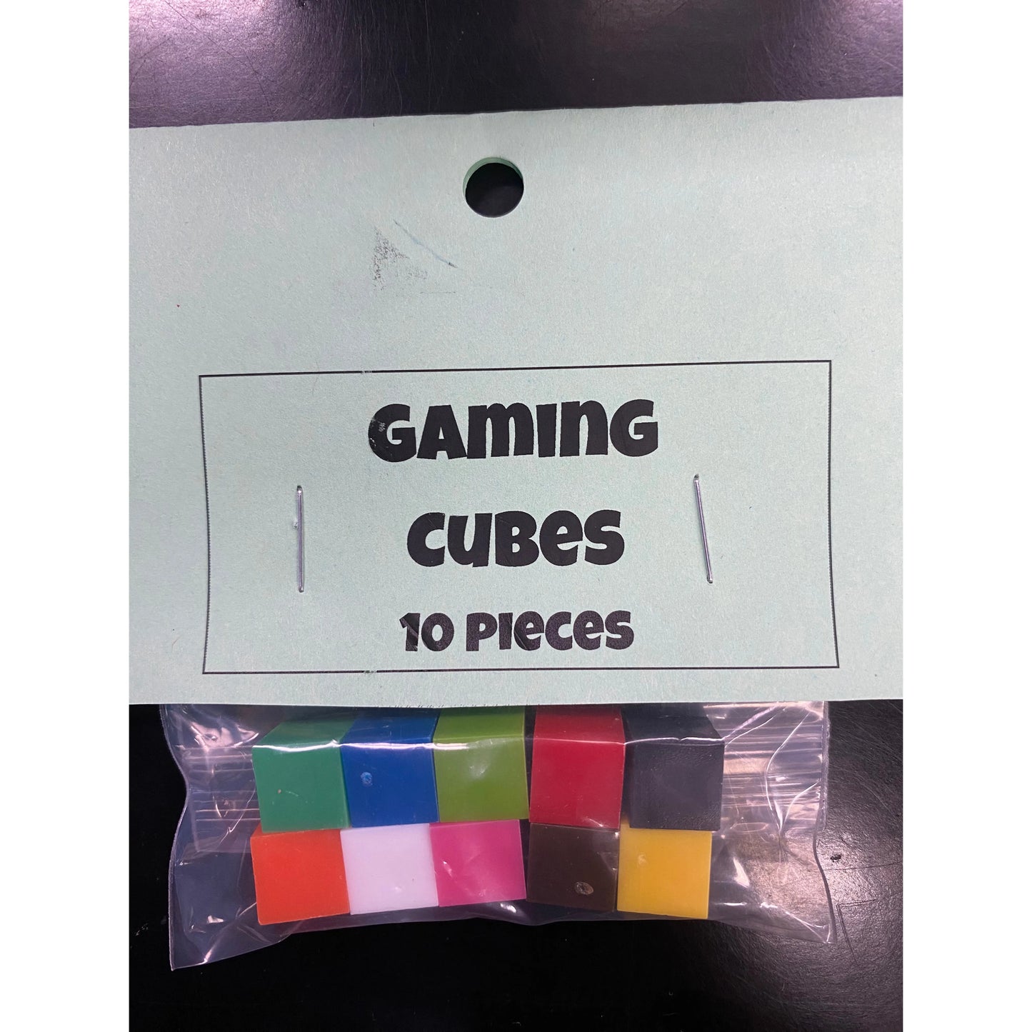 GAMES & STUFF PLASTIC GAMING CUBES (10)
