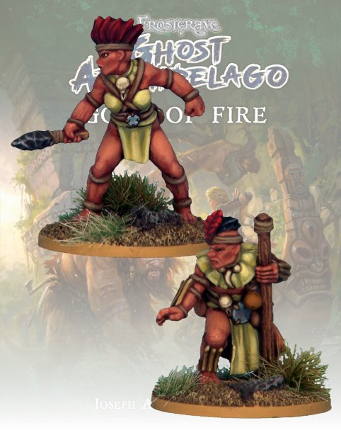 FROSTGRAVE GHOST ARCHIPELAGO: TRIBAL PEARL DIVER & GUIDE