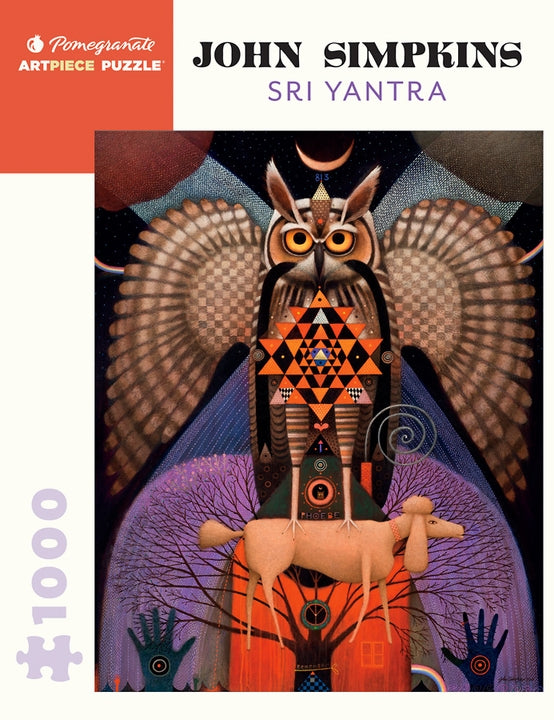 John Simpkins: Sri Yantra 1000-Piece Jigsaw Puzzle