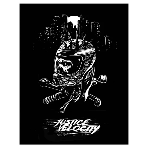 JUSTICE VELOCITY RPG B&W COVER