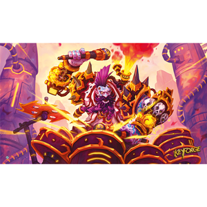 KEYFORGE: DRUMMERNAUT PLAYMAT