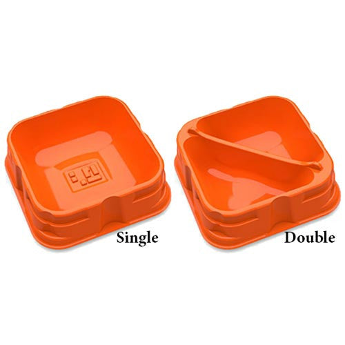 X TRAYZ ORANGE CLEAR LID