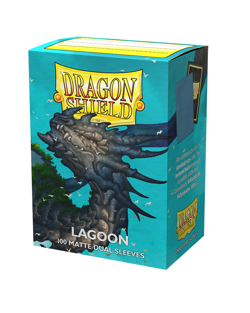 DRAGON SHIELD: DUAL MATTE LAGOON SLEEVES (100)