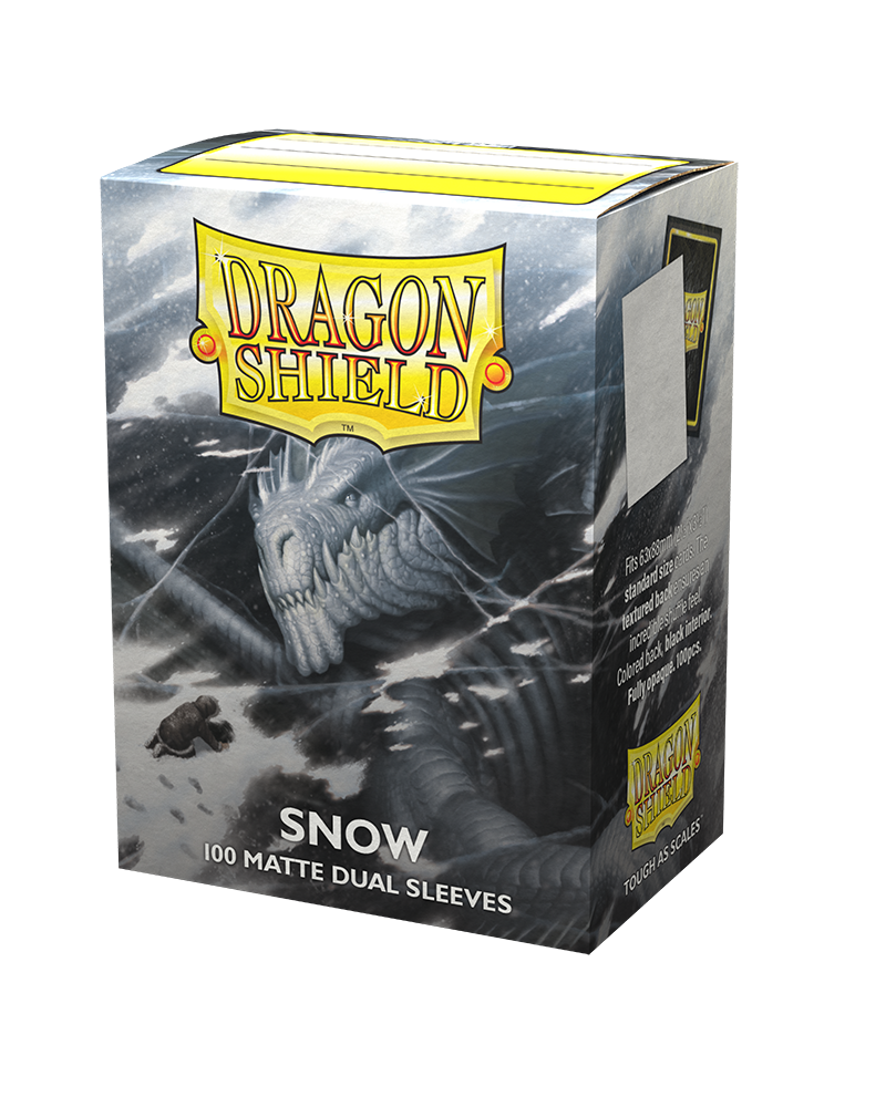 DRAGON SHIELD MATTE DUAL SNOW (100)