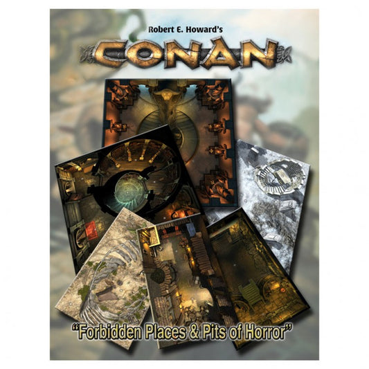 CONAN FORBIDDEN PLACES/PITS OF HORROR TILES